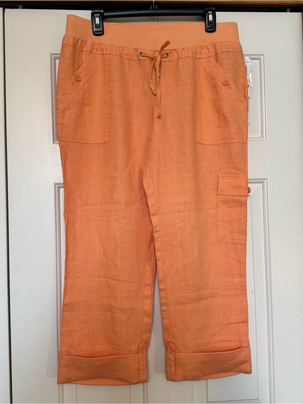 INC 100% Linen Cropped Ankle Pants NWT